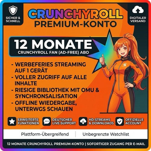Crunchyroll premium mega fan - crunchyroll,