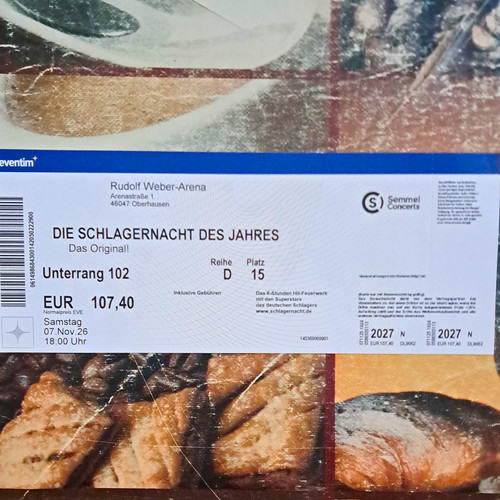 Eventim die schlagernacht - die,