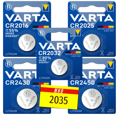 Varta lithium cr2016 cr2025 - varta,
