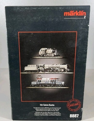 Märklin miniclub 750 - mÄrklin, jahre