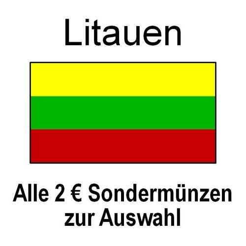 Litauen alle 2 euro - -,
