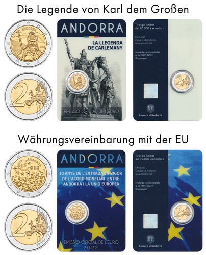 Die lieferbaren euro münzen - 2, euro-mÜnzen