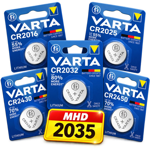 Varta lithium knopfzellen - varta,