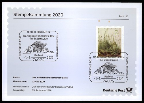 Brd sonderstempel blatt - brd, sonderstempel-blatt
