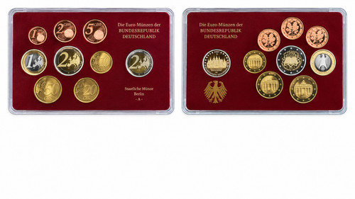 Euro münzensatz deutschland - münzensatz,